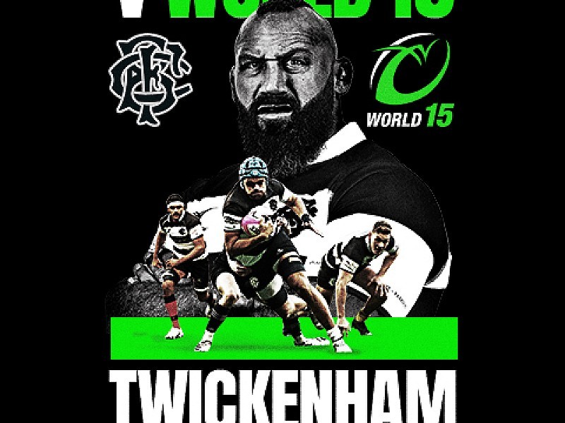 The Killik Cup - Barbarians v World 15 at Twickenham Stadium